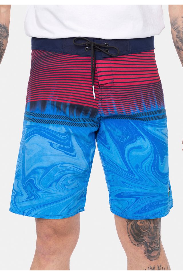 Boardshort-Fatal-Wave-Vermelho