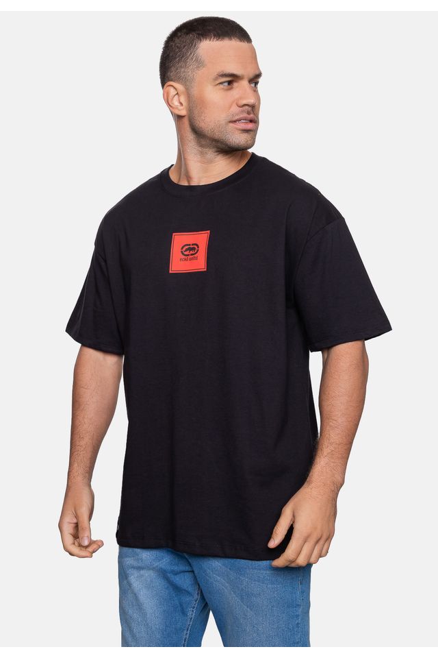 Camiseta-Ecko-Fashion-Basic-Masculina-Oversized-Preta