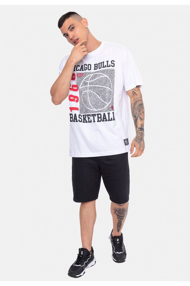 Camiseta-NBA-Plus-Size-Since-Time-Chicago-Bulls-Off-White