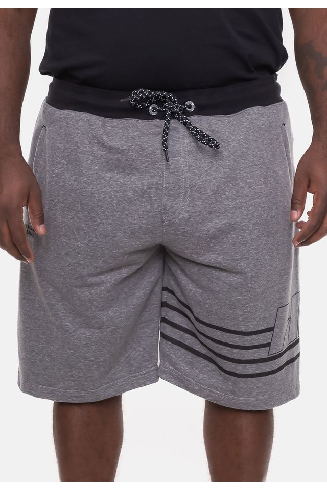 Bermuda-HD-Plus-Size-Moletom-Cinza-Mescla Bermuda-HD-Plus-Size-Moletom-Cinza-Mescla