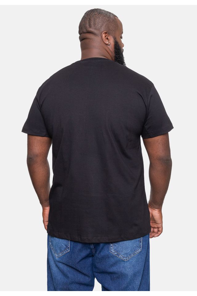Camiseta-Ecko-Masculina-Plus-Size-Grid-Preta