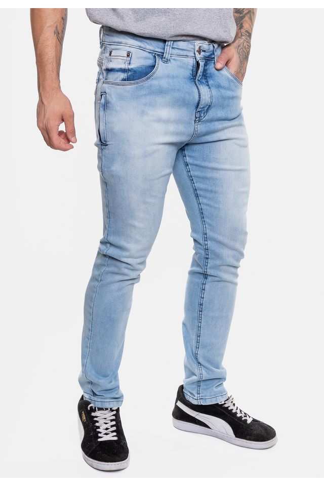 Calca-Onbongo-Jeans-Masculina-Slim-Plus-Size-Azul