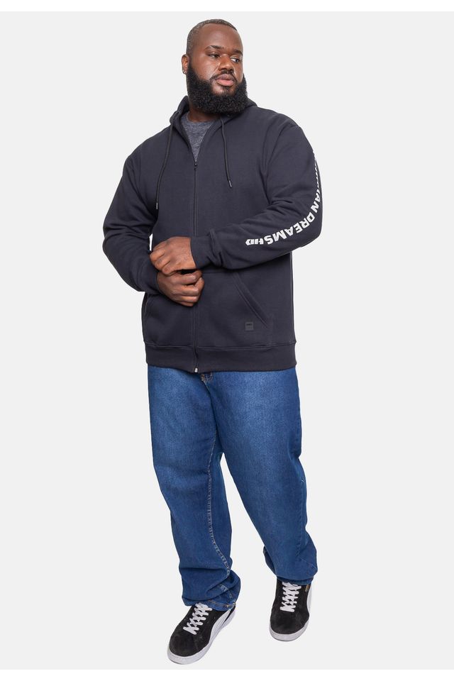 Moletom-HD-Canguru-Plus-Size-Fashion-Basic-Preto