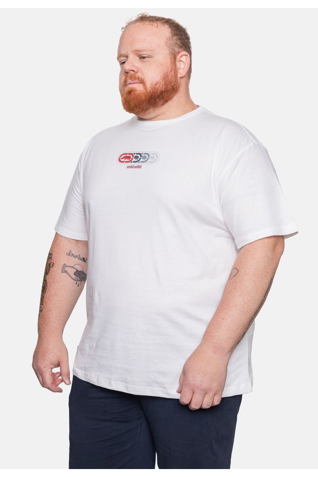 Camiseta-Ecko-Plus-Size-Masculina-Graduate-Off-White