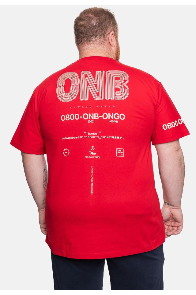 Camiseta-Onbongo-Plus-Size-Masculina-Estampada-Vermelha-Dalia