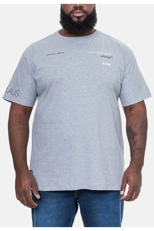 Camiseta-Onbongo-Plus-Size-Masculina-Estampada-Cinza-Mescla