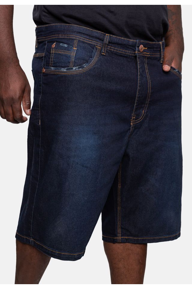 Bermuda-Fatal-Masculina-Plus-Size-Jeans-Slim-Azul