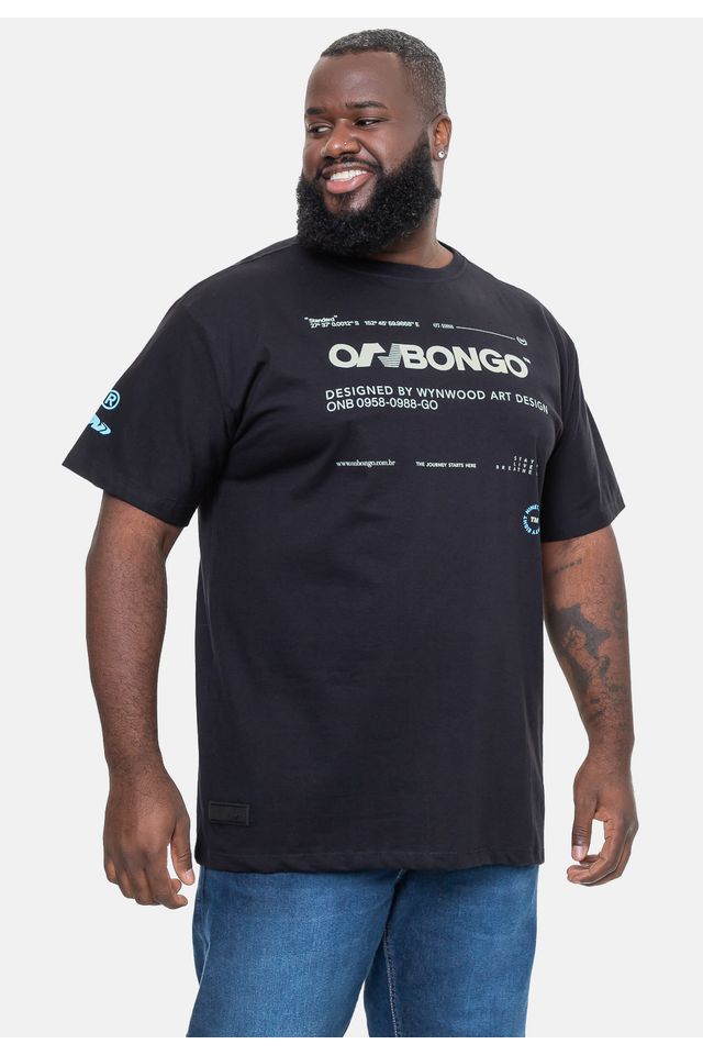 Camiseta-Onbongo-Plus-Size-Masculina-Estampada-Preta