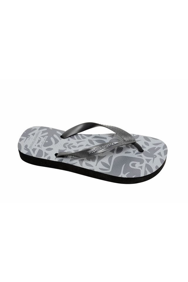 Chinelo-Tropical-Brasil-Ilustracao-Flip-Flop-Preto-Com-Cinza
