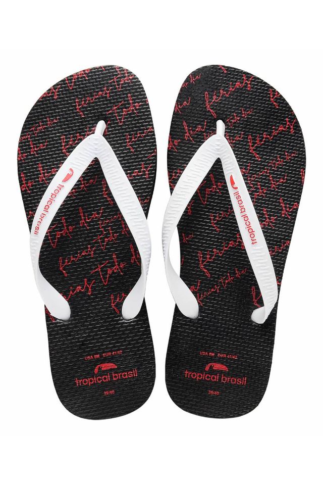 Chinelo-Tropical-Brasil-Institucion-Flip-Flop-Preto-Com-Branco Chinelo-Tropical-Brasil-Institucion-Flip-Flop-Preto-Com-Branco