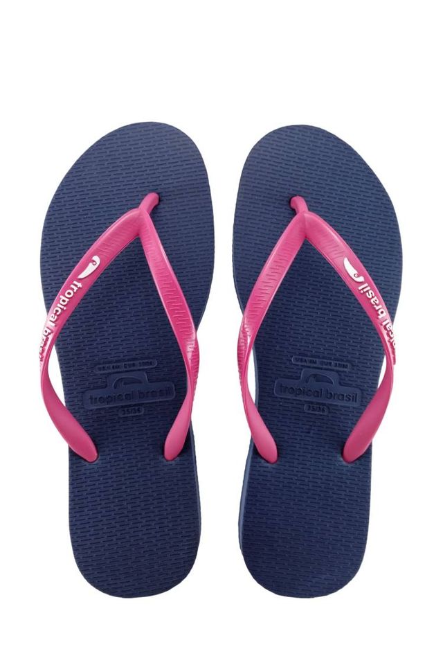 Chinelo-Tropical-Brasil-Bi-Color-Slim-Azul-Marinho-com-Rosa