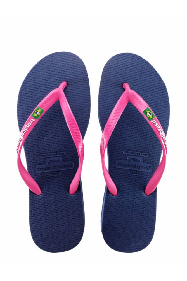Chinelo-Tropical-Brasil-Brasileiros-Slim-Azul-Marinho-com-Rosa