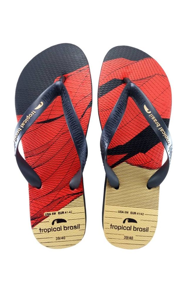 Chinelo-Tropical-Brasil-Estampado-Preto-com-Vermelho