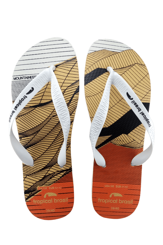 Chinelo-Tropical-Brasil-Estampado-Branco-com-Bege Chinelo-Tropical-Brasil-Estampado-Branco-com-Bege