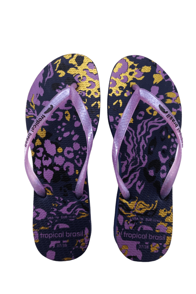Chinelo-Tropical-Brasil-Estampado-Slim-Lilas