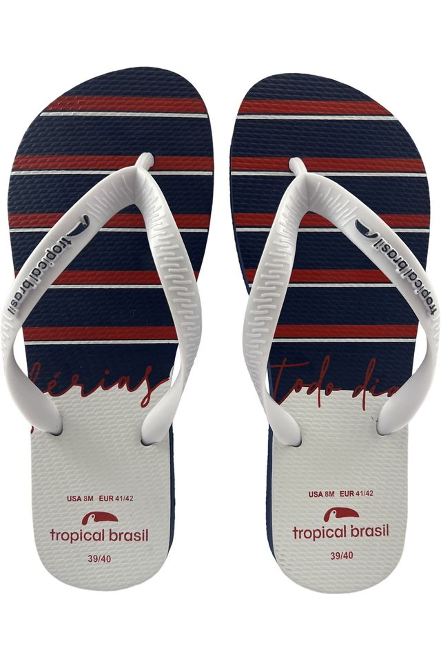 Chinelo-Tropical-Brasil-Listras-Branco-com-Azul-Marinho Chinelo-Tropical-Brasil-Listras-Branco-com-Azul-Marinho