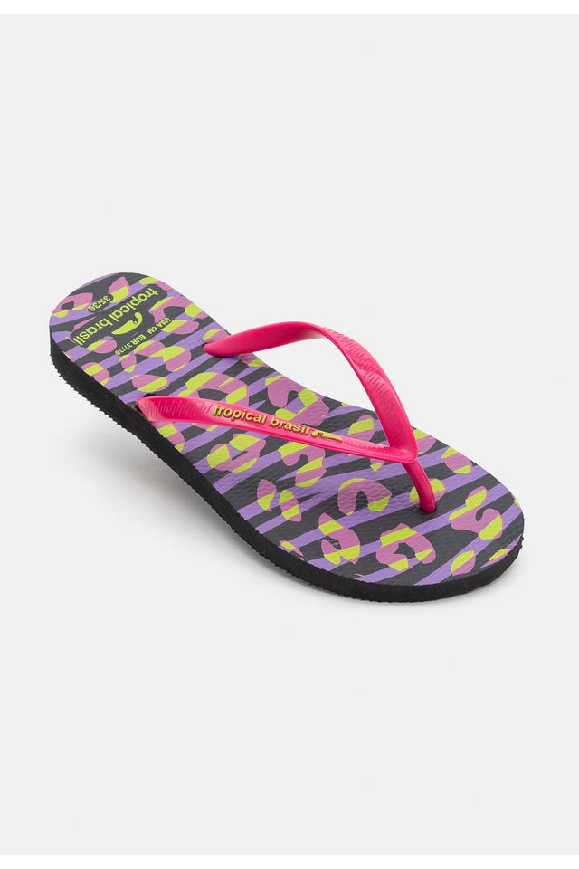 Chinelo-Tropical-Brasil-Estampado-Slim-Rosa