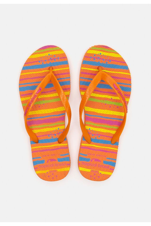 Chinelo-Tropical-Brasil-Linhas-Slim-Laranja Chinelo-Tropical-Brasil-Linhas-Slim-Laranja