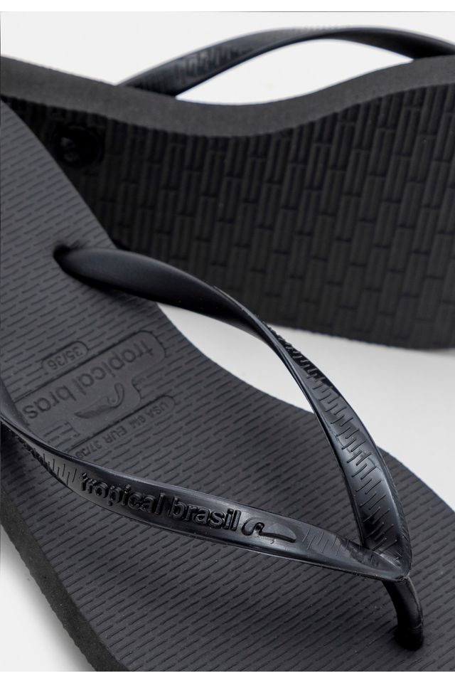 Chinelo-Tropical-Brasil-Quadradinha-Preto