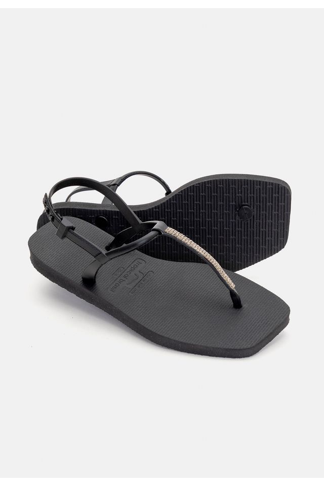 Chinelo-Tropical-Brasil-Rasteirinha-Strass-Preto