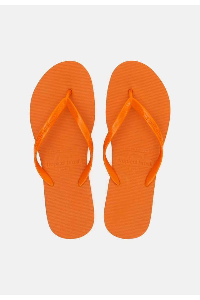 Chinelo-Tropical-Brasil-Bi-Color-Slim-Laranja