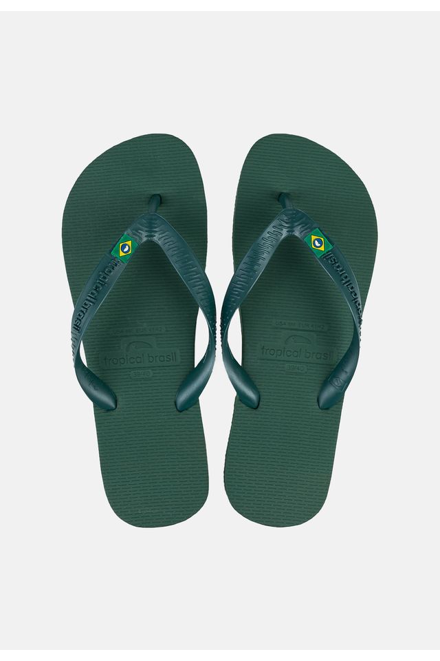 Chinelo-Tropical-Brasil-Bi-Color-Verde-Militar Chinelo-Tropical-Brasil-Bi-Color-Verde-Militar