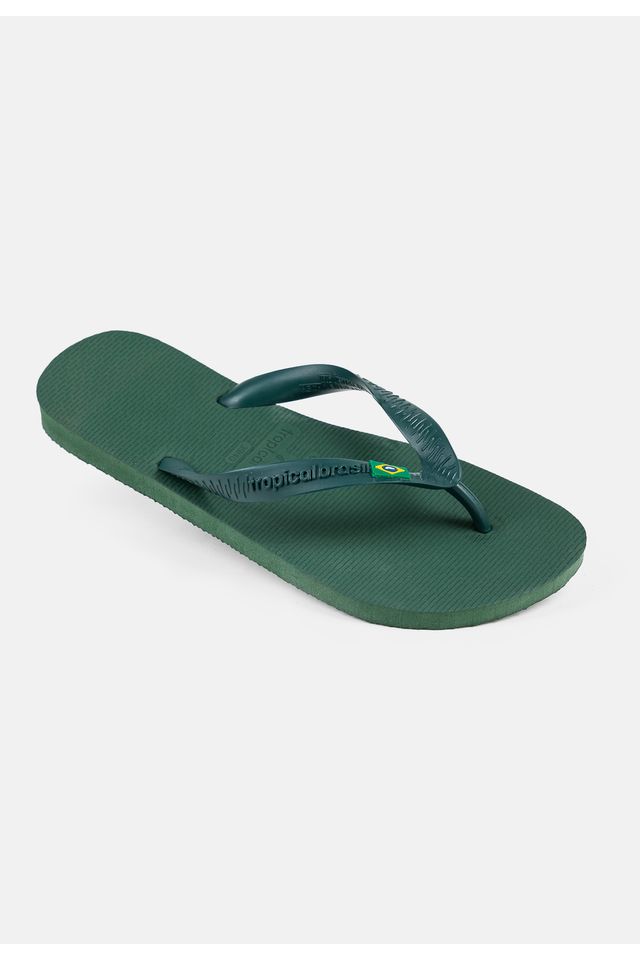 Chinelo-Tropical-Brasil-Bi-Color-Verde-Militar