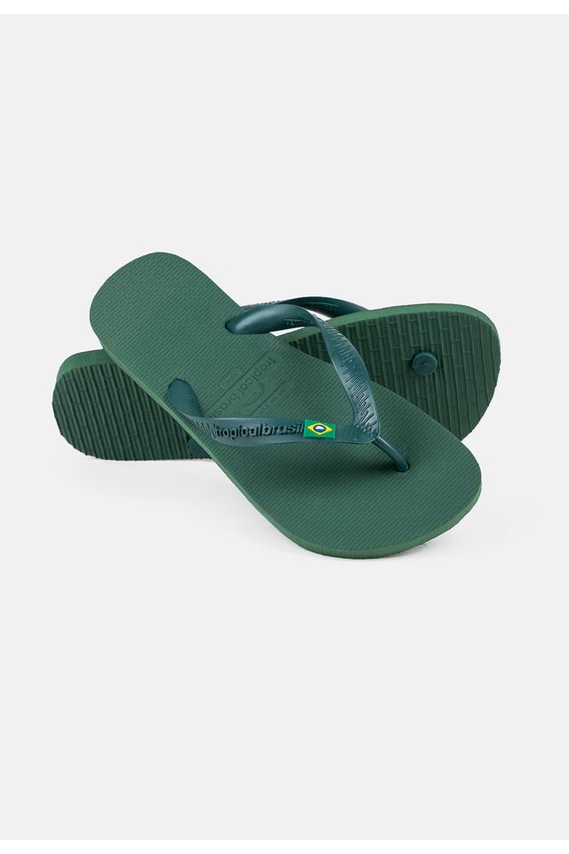 Chinelo-Tropical-Brasil-Bi-Color-Verde-Militar