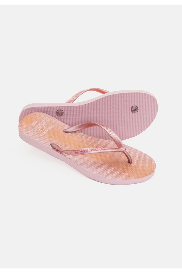 Chinelo-Tropical-Brasil-Perolado-Slim-Rose