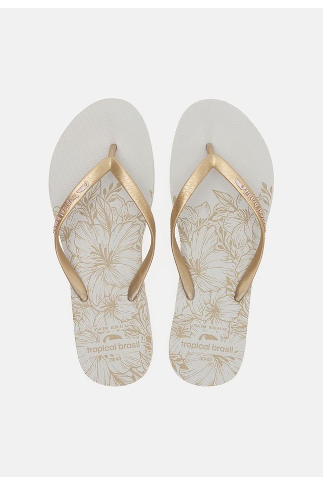 Chinelo-Tropical-Brasil-Estampado-Perolado-Slim-Gold-com-Branco Chinelo-Tropical-Brasil-Estampado-Perolado-Slim-Gold-com-Branco