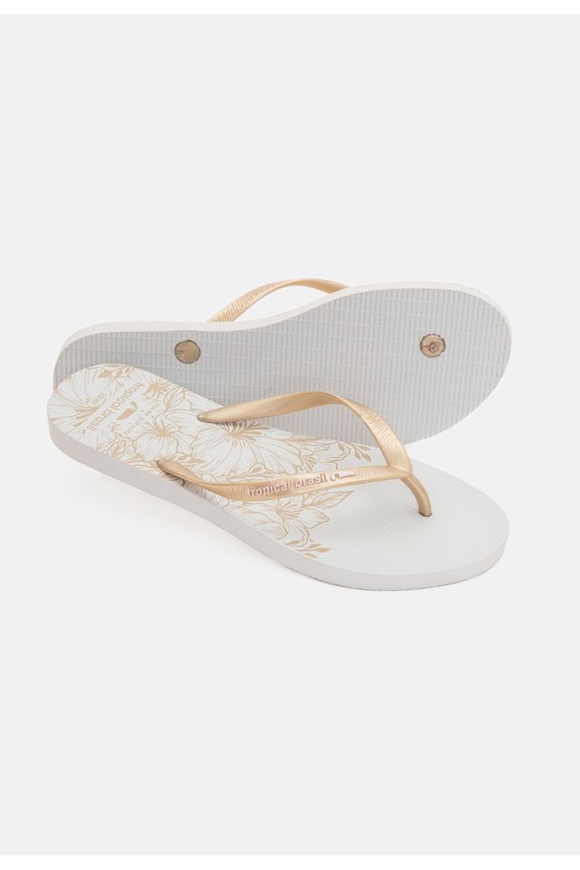 Chinelo-Tropical-Brasil-Estampado-Perolado-Slim-Gold-com-Branco