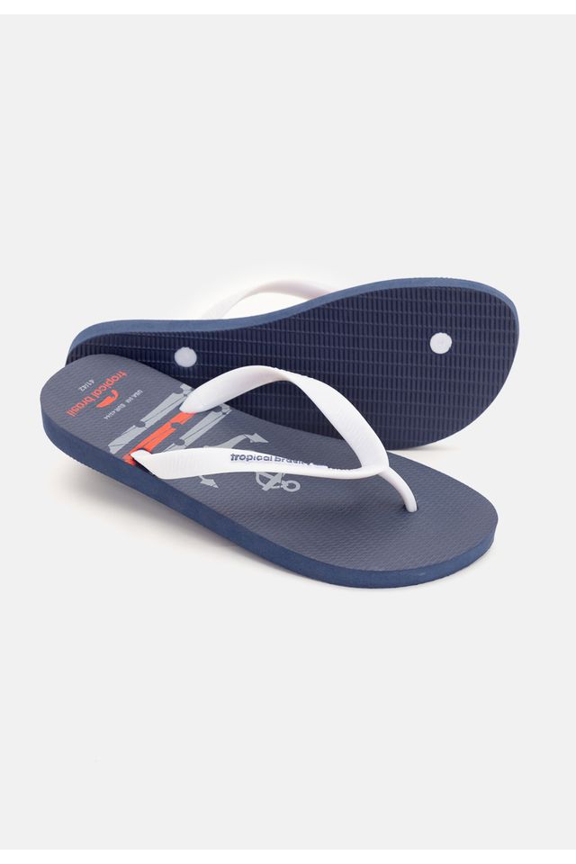 Chinelo-Tropical-Brasil-Estampado-Branco-com-Azul-Marinho