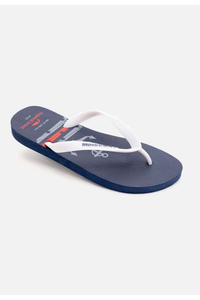 Chinelo-Tropical-Brasil-Estampado-Branco-com-Azul-Marinho