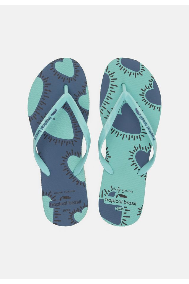 Chinelo-Tropical-Brasil-Estampado-Slim-Acqua Chinelo-Tropical-Brasil-Estampado-Slim-Acqua