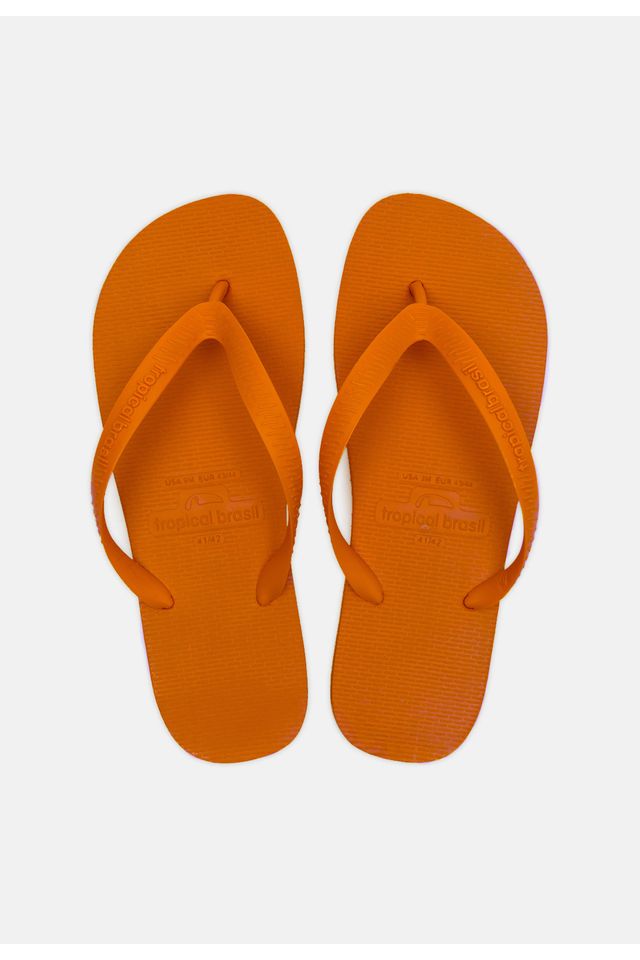 Chinelo-Tropical-Brasil-Bi-Color-Ocre