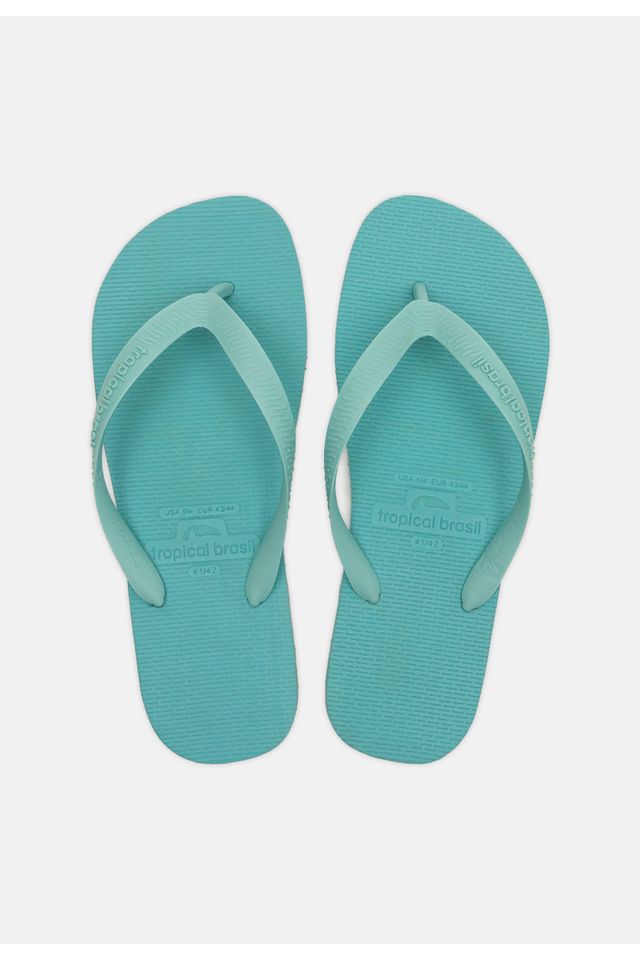 Chinelo-Tropical-Brasil-Bi-Color-Ciano-com-Turquesa