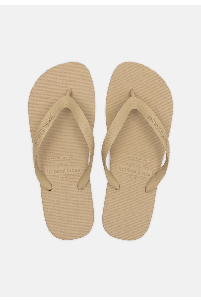 Chinelo-Tropical-Brasil-Bi-Color-Areia Chinelo-Tropical-Brasil-Bi-Color-Areia