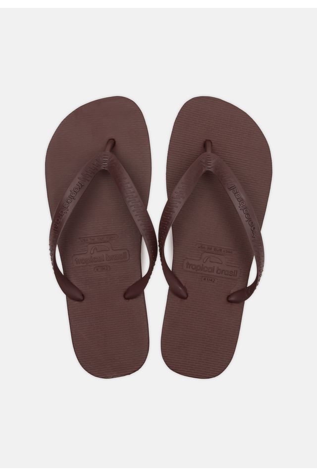 Chinelo-Tropical-Brasil-Bi-Color-Marrom Chinelo-Tropical-Brasil-Bi-Color-Marrom