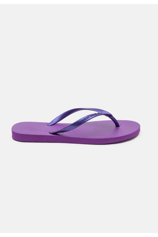 Chinelo-Tropical-Brasil-Bi-Color-Slim-Violeta-Perolado-com-Roxo