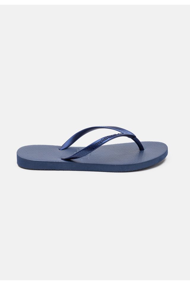 Chinelo-Tropical-Brasil-Bi-Color-Slim-Azul-Metalizado-com-Azul-Marinho