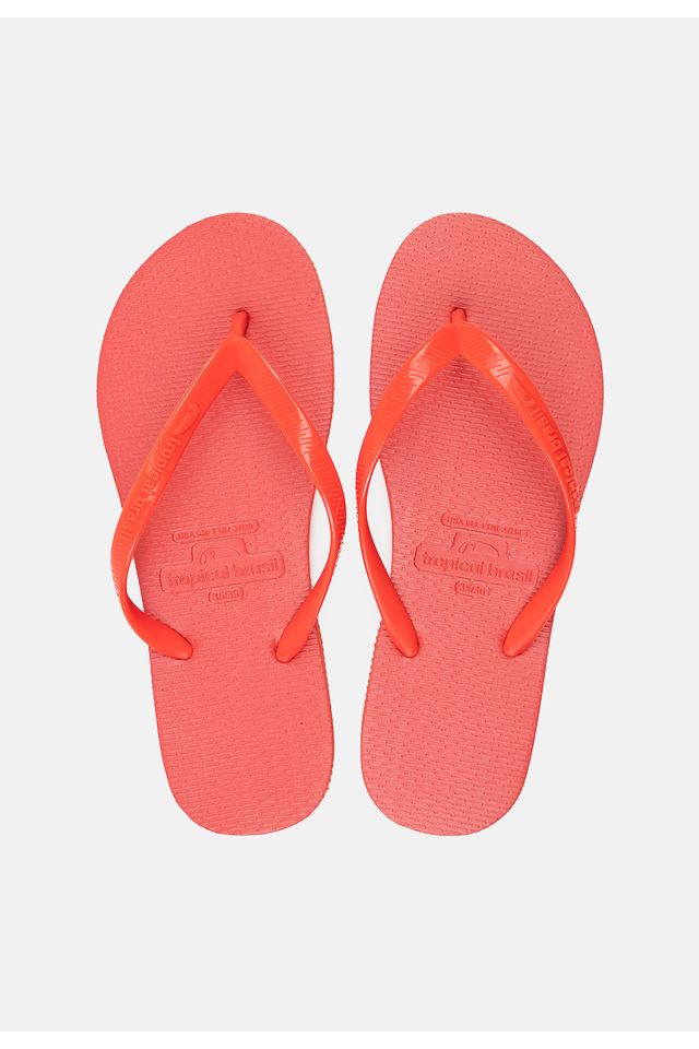 Chinelo-Tropical-Brasil-Bi-Color-Slim-Goiaba Chinelo-Tropical-Brasil-Bi-Color-Slim-Goiaba