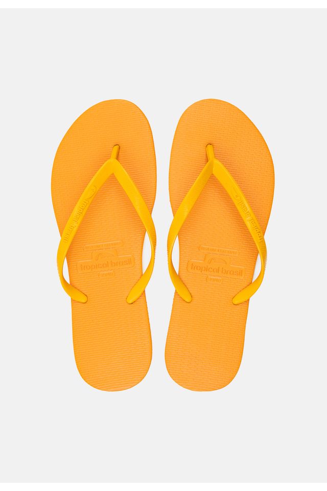Chinelo-Tropical-Brasil-Bi-Color-Slim-Laranja Chinelo-Tropical-Brasil-Bi-Color-Slim-Laranja