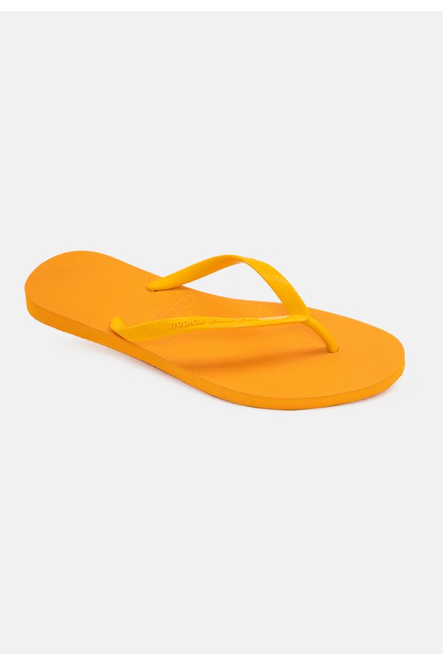 Chinelo-Tropical-Brasil-Bi-Color-Slim-Laranja