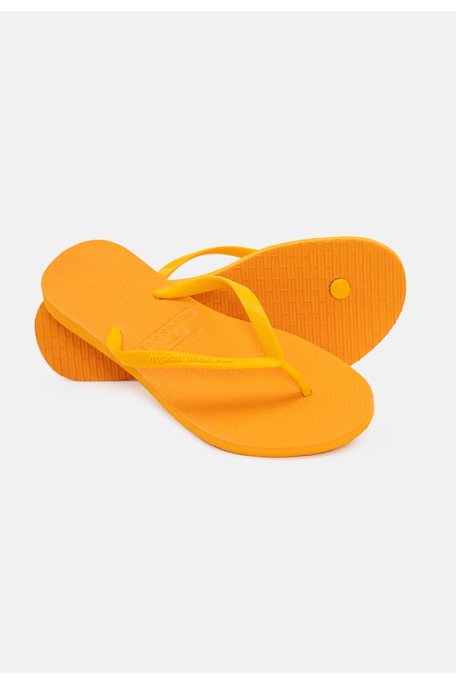 Chinelo-Tropical-Brasil-Bi-Color-Slim-Laranja