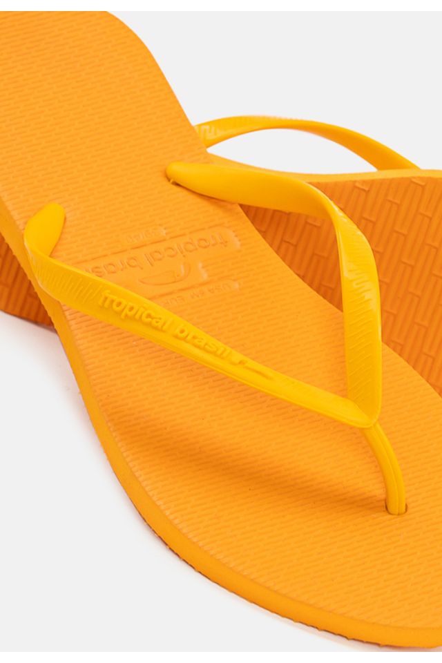 Chinelo-Tropical-Brasil-Bi-Color-Slim-Laranja