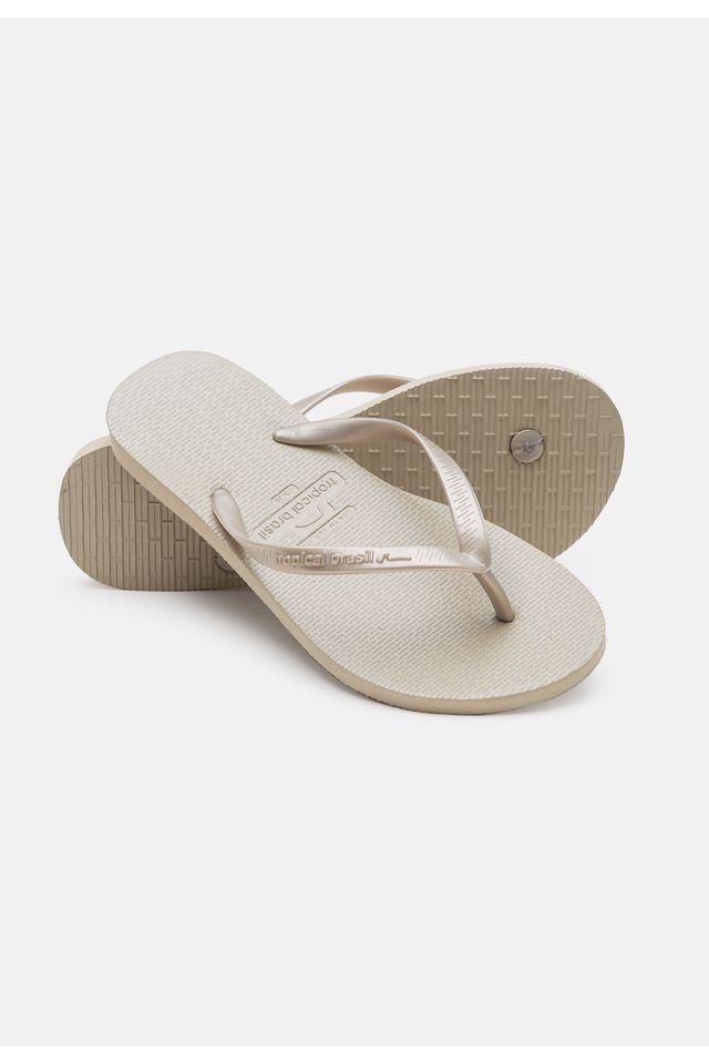 Chinelo-Tropical-Brasil-Bi-Color-Slim-Areia