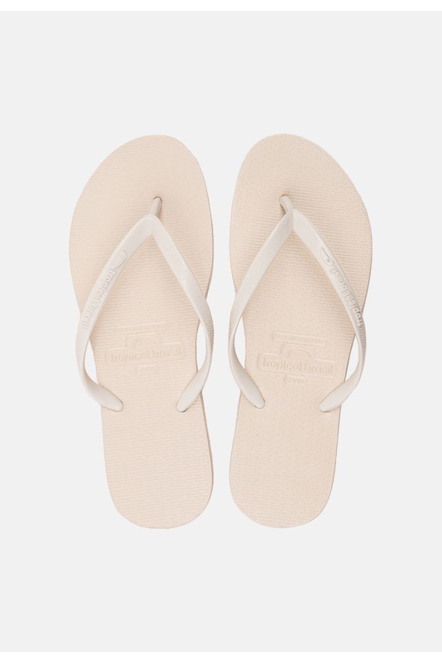 Chinelo-Tropical-Brasil-Bi-Color-Slim-Off-White Chinelo-Tropical-Brasil-Bi-Color-Slim-Off-White