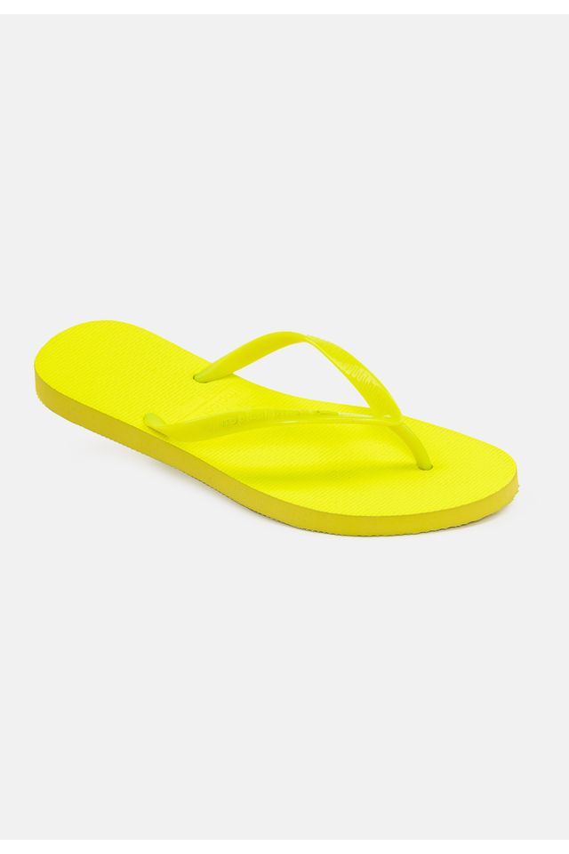 Chinelo-Tropical-Brasil-Bi-Color-Slim-Amarelo-Fluor