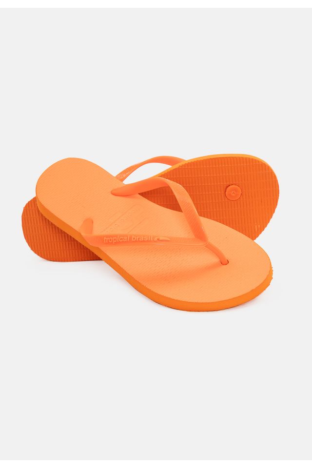 Chinelo-Tropical-Brasil-Bi-Color-Slim-Laranja-Fluor
