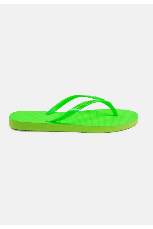 Chinelo-Tropical-Brasil-Bi-Color-Slim-Verde-Fluor